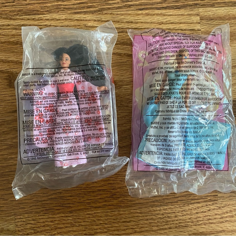 McDonald’s happy meal barbie you’d still in packaging